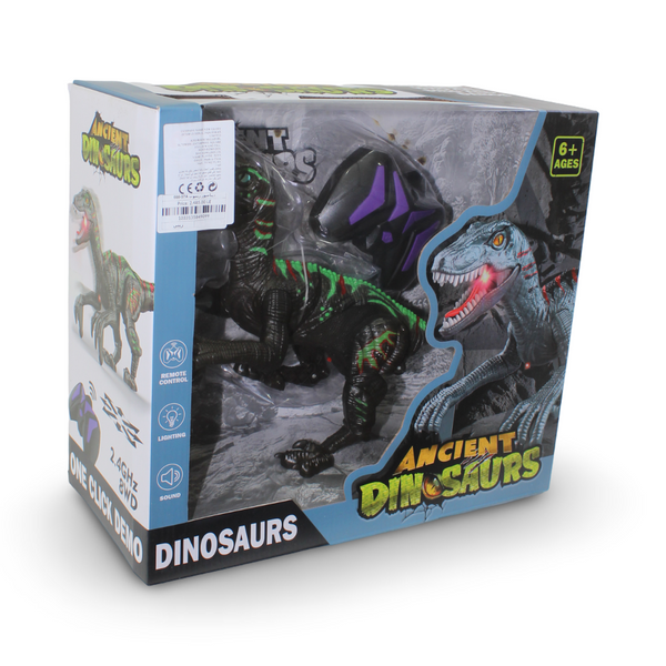 Ancient Dinosaurs RC Walking Dinosaur Toy – Green