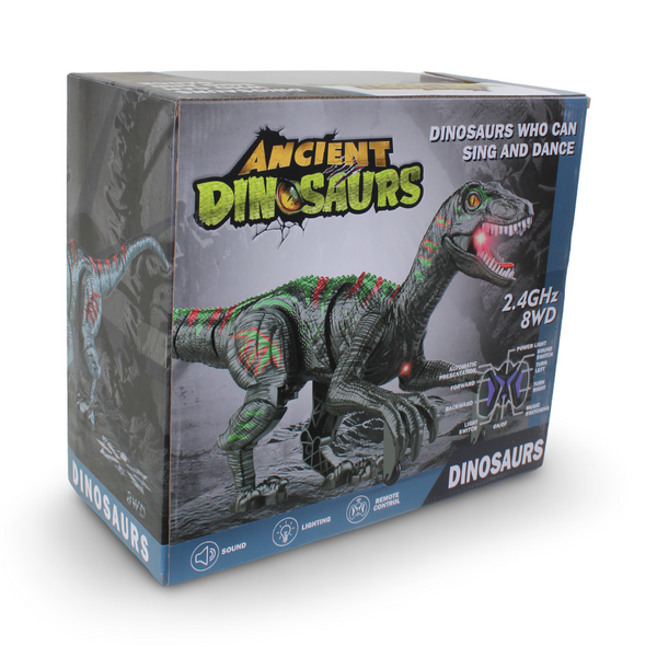 Ancient Dinosaurs RC Walking Dinosaur Toy – Green