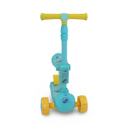 3A 3-wheel Scooter with Foldable Seat – Aqua