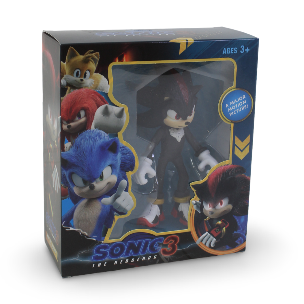 Sonic The Hedgehog Shadow Action Figure – Black