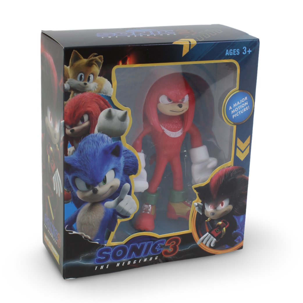 Sonic The Hedgehog Knuckles Action Figure – Red