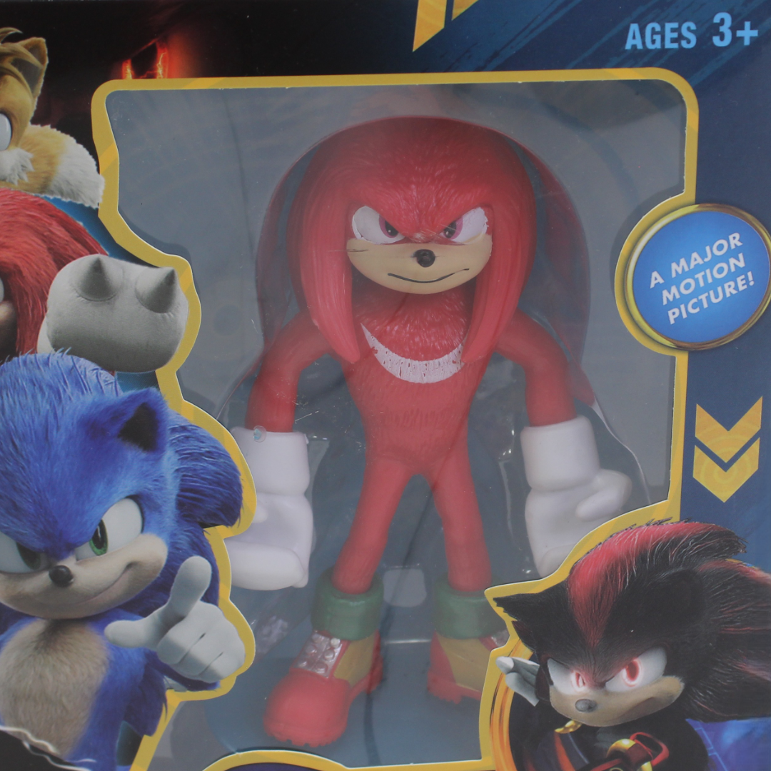 Sonic The Hedgehog Knuckles Action Figure – Red