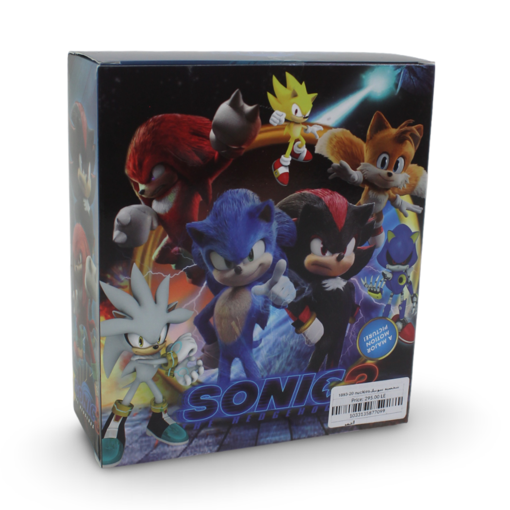 Sonic The Hedgehog Knuckles Action Figure – Red