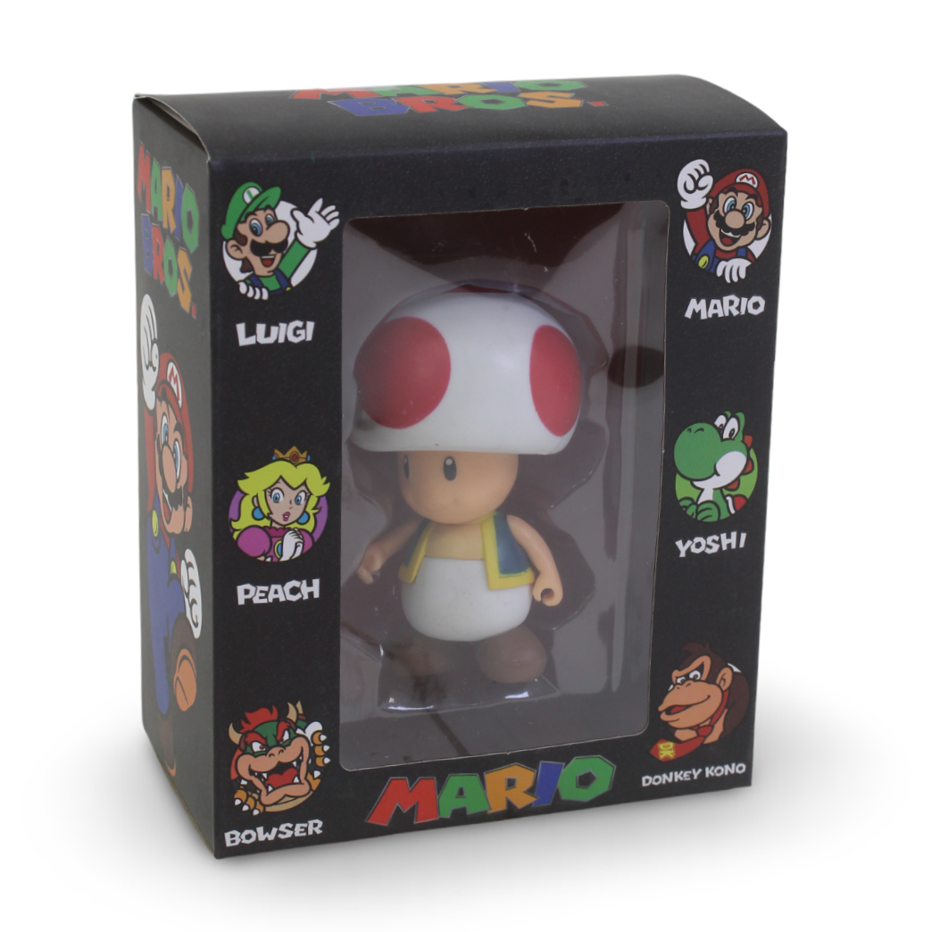Super Mario Toad Mario Figure