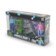 Minecraft Die-Cast Metalfigs 4-Pack Figures