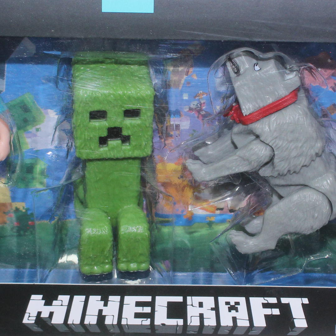 Minecraft Die-Cast Metalfigs 4-Pack Figures