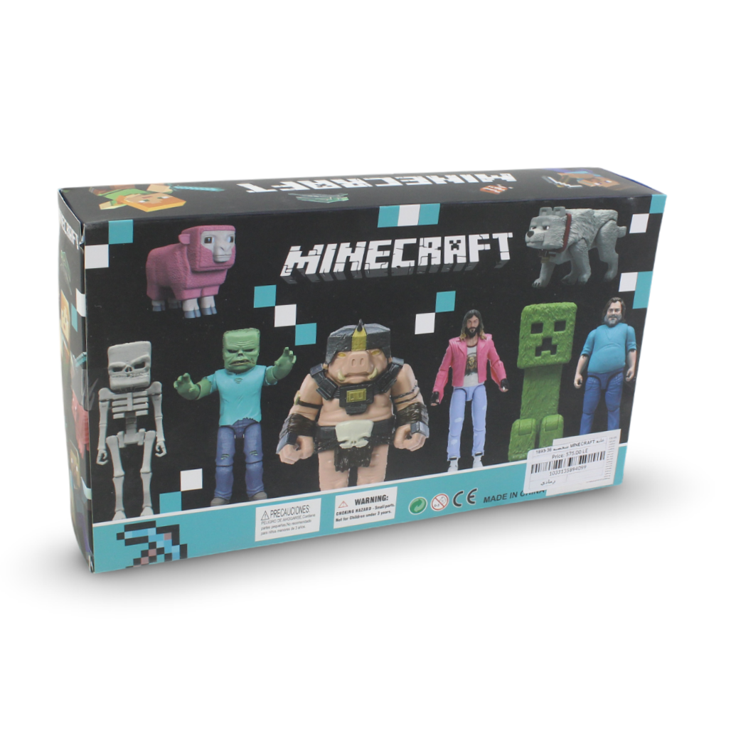 Minecraft Die-Cast Metalfigs 4-Pack Figures