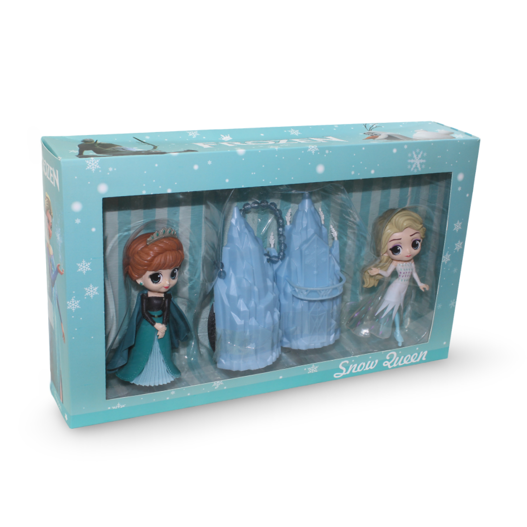 Frozen Snow Queen Anna and Elsa Figurine Set