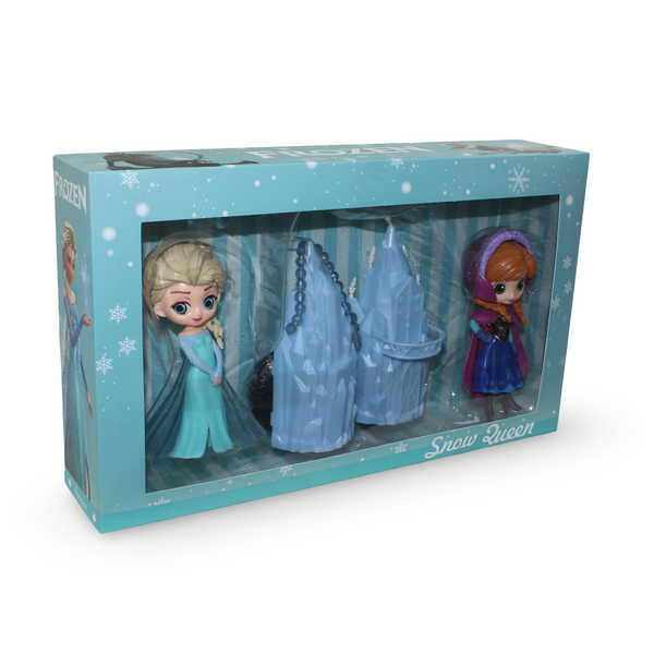 Frozen Snow Queen Anna and Elsa Figurine Set