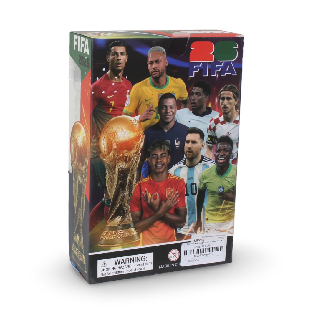 Banbo Toys Cristiano Ronaldo FIFA World Cup 2026 Action Figure