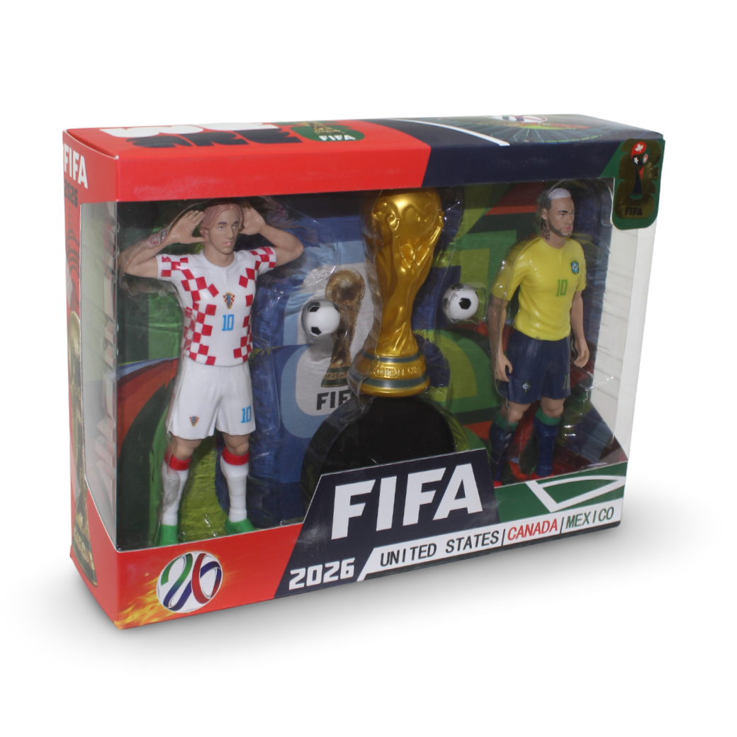 Banbo Toys Neymar + Lukamdrić FIFA World Cup 2026 Action Figure