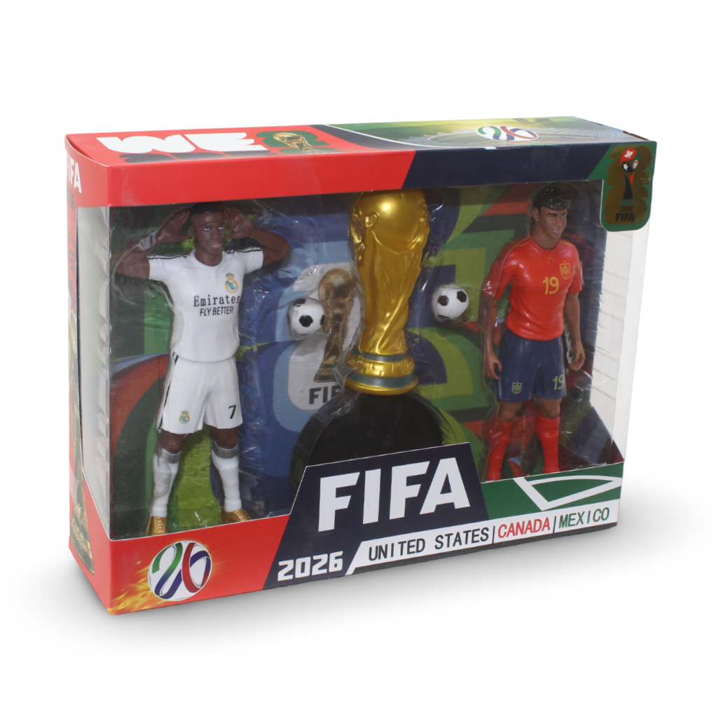 Banbo Toys Lamin Yamal + Vinicius FIFA World Cup 2026 Action Figure