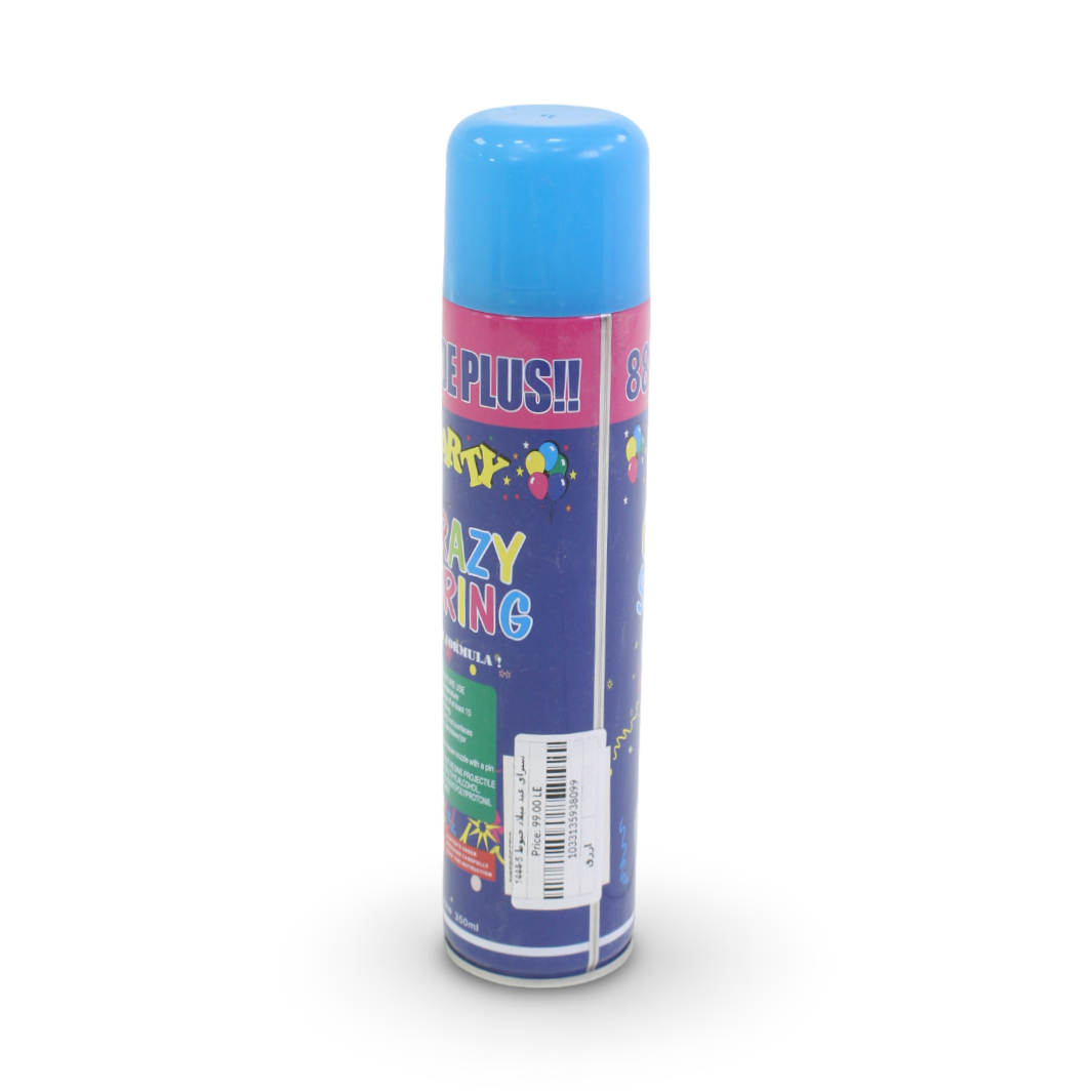 Party Crazy String Spray Can – Blue