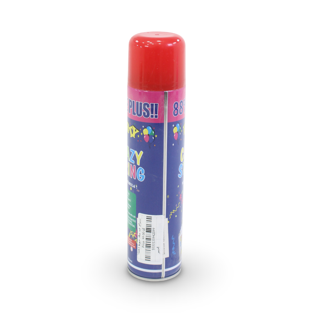 Party Crazy String Spray Can – Red