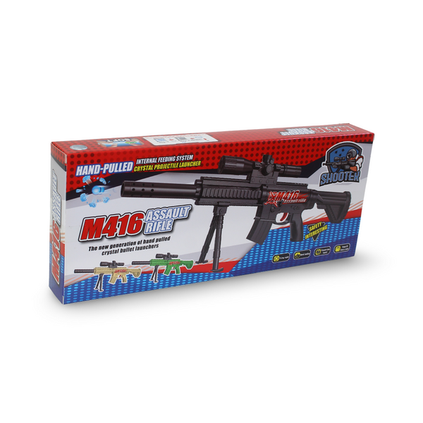 بندقية لعبة كيس إم 416 (M416) الهجومية – لون أسود