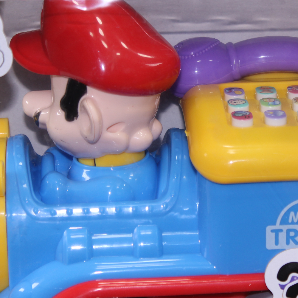 Super Mario Train Telephone Musical Toy – Blue