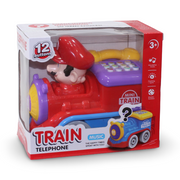 Super Mario Train Telephone Musical Toy – Red