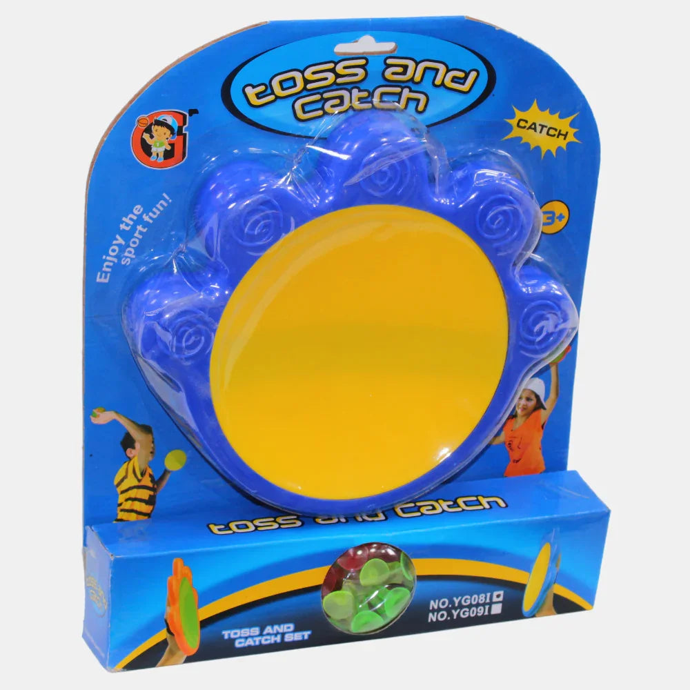 Toss and Catch Ball – Blue/Yellow - Toys - OKO
