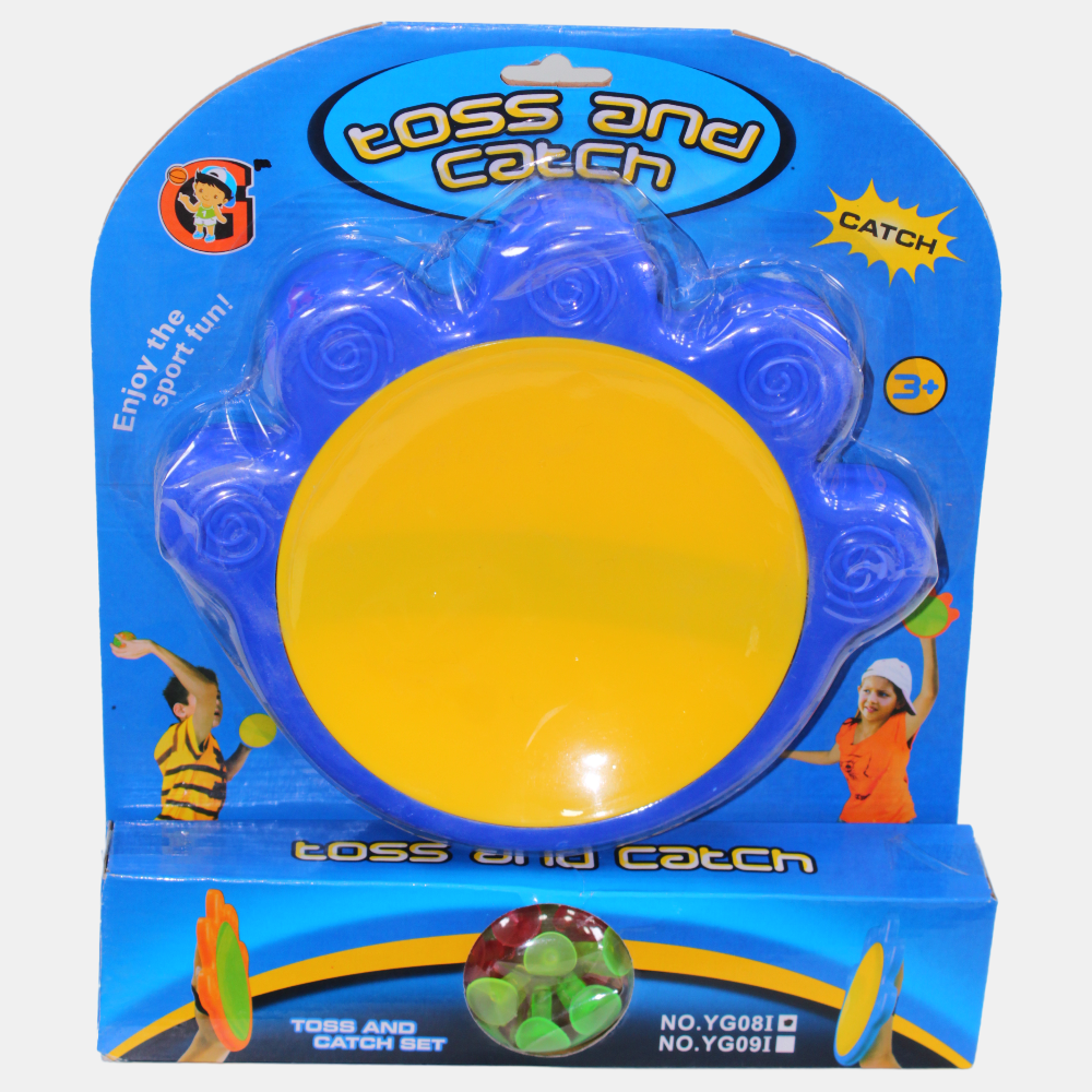 Toss and Catch Ball – Blue/Yellow