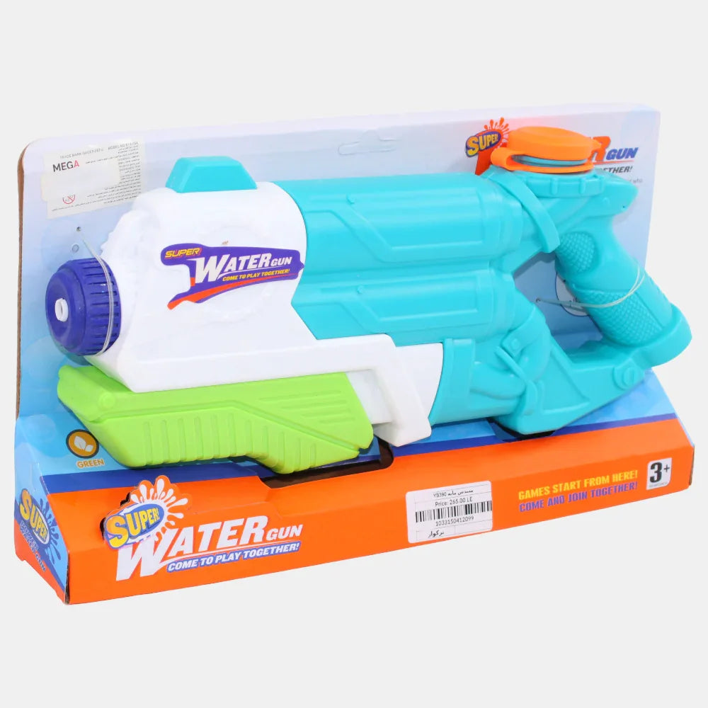 Super Water Blaster for Kids and Adults – Fast-Fill Water Gun (Turquoise)
