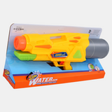 Water Gun Launcher – Summer Outdoor Fun for Kids (Yellow)