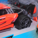 Remote Control Drift Car with Smoke Spray – Orange