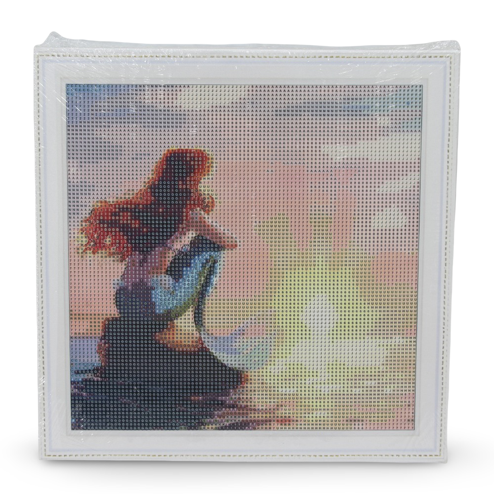 Diamond Painting Art Kit – Mermaid Portrait Design 30×30 cm