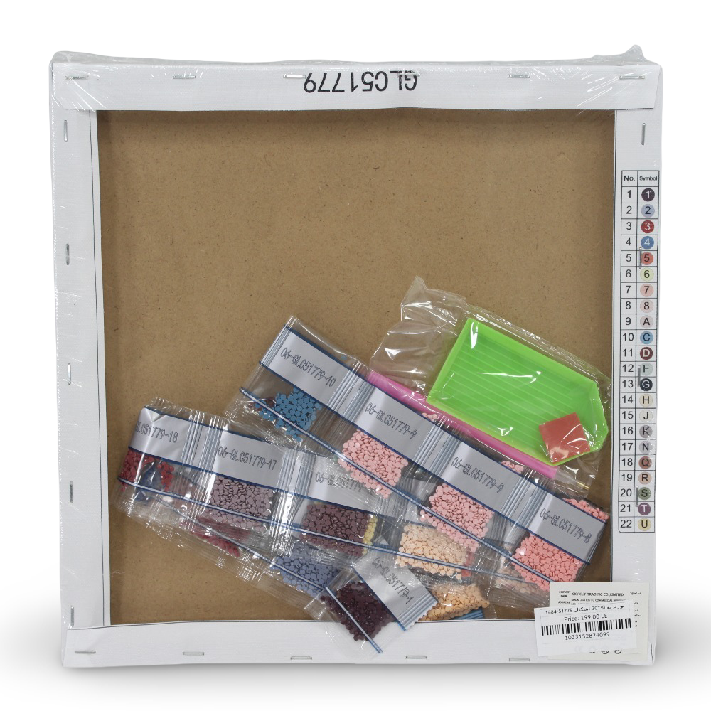 Diamond Painting Art Kit – Mermaid Portrait Design 30×30 cm