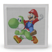 Diamond Painting Art Kit – Super Mario Portrait 30×30 cm