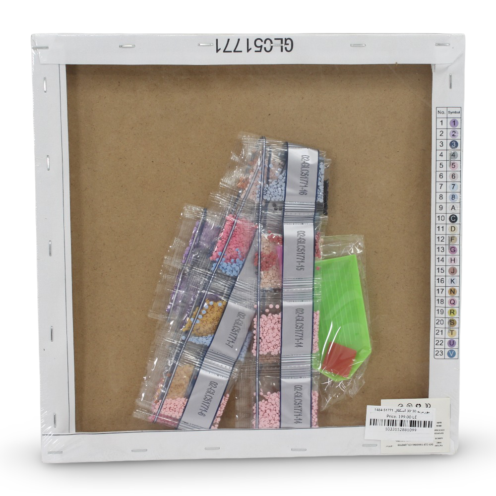 Diamond Painting Art Kit – Princess Characters Portrait 30×30 cm