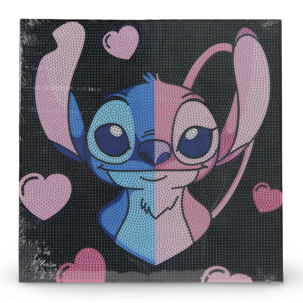 Diamond Painting Art Kit – Stitch Portrait 30×30 cm