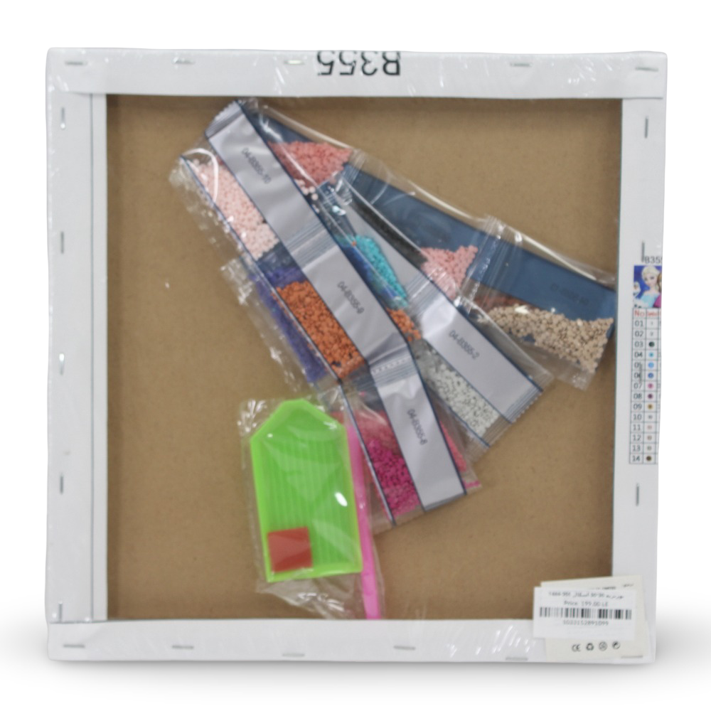 Diamond Painting Art Kit – Frozen Portrait 30 × 30 cm