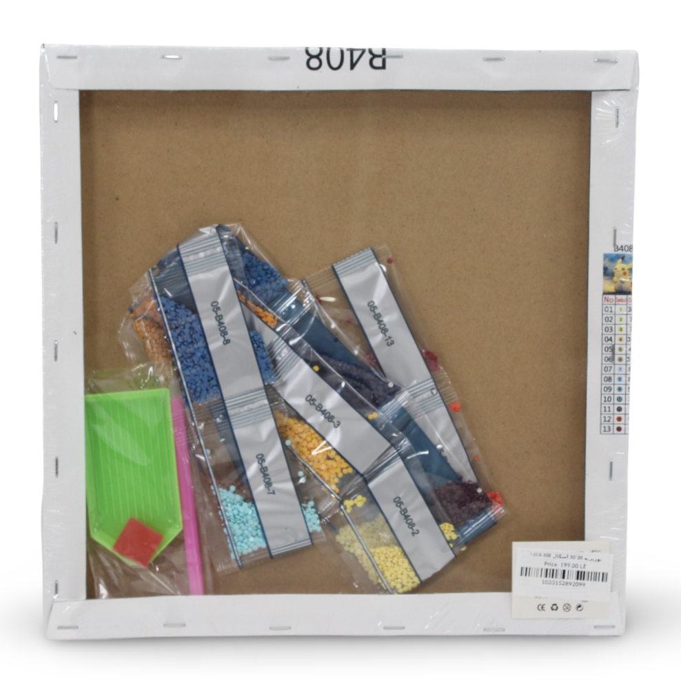 Diamond Painting Art Kit – Pikachu Portrait 30×30 cm