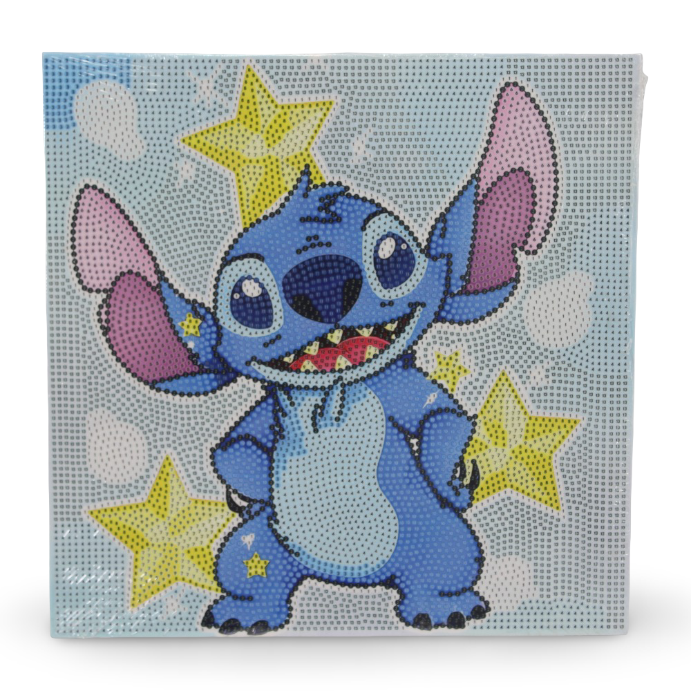 Diamond Painting Art Kit – Stitch Portrait 30×30 cm