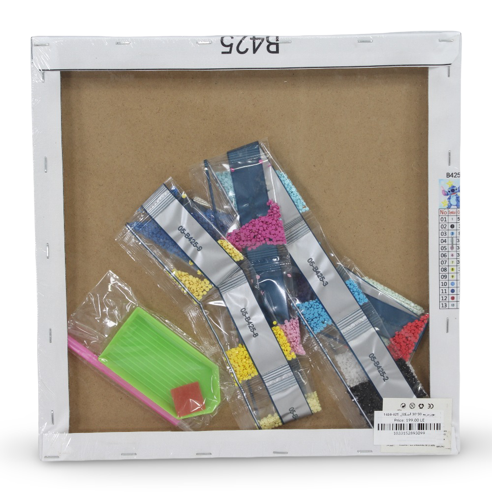 Diamond Painting Art Kit – Stitch Portrait 30×30 cm