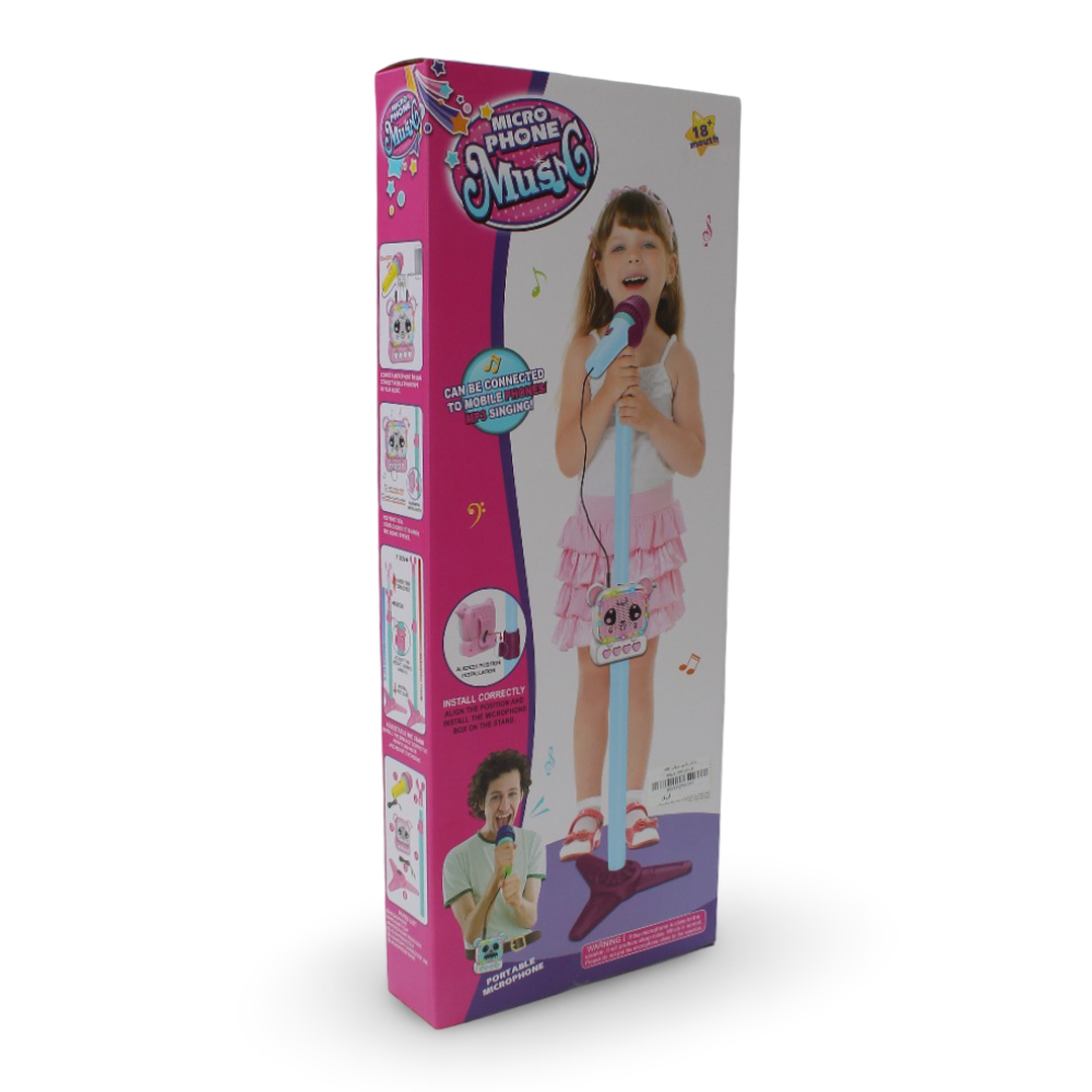 Microphone and Stand – Blue