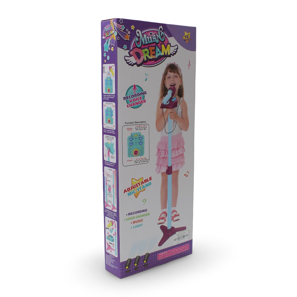 Microphone and Stand – Blue