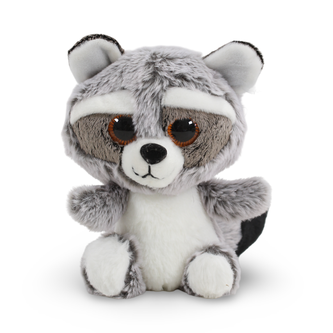 Raccoon Plush Toy 20cm – Grey