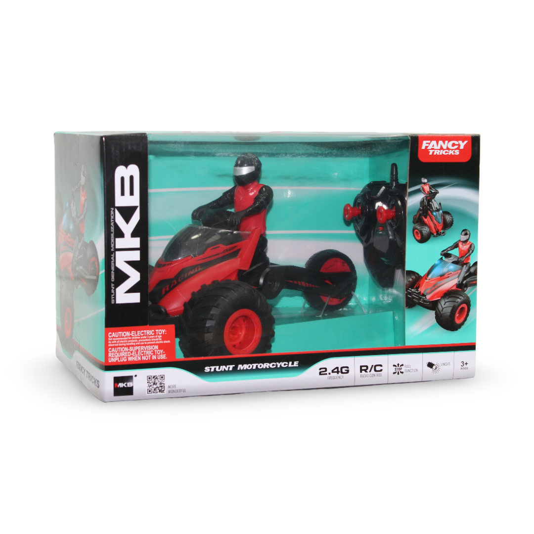 MKB 2.4G RC Stunt Motorcycle – Red