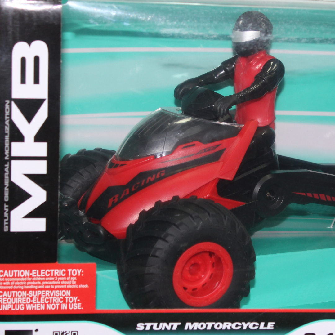 MKB 2.4G RC Stunt Motorcycle – Red