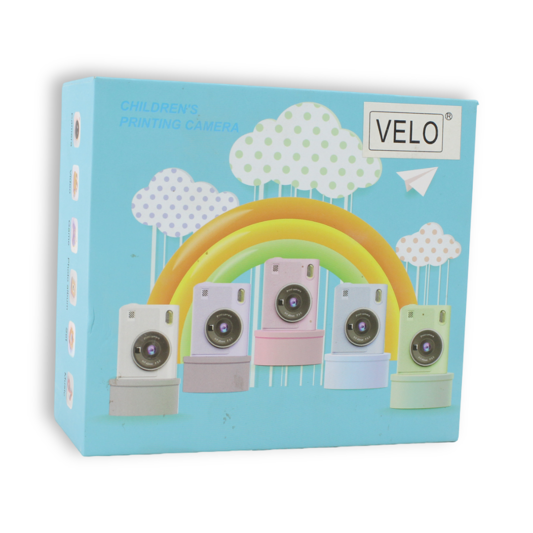 VELO Children's Printing Camera – Baby Blue