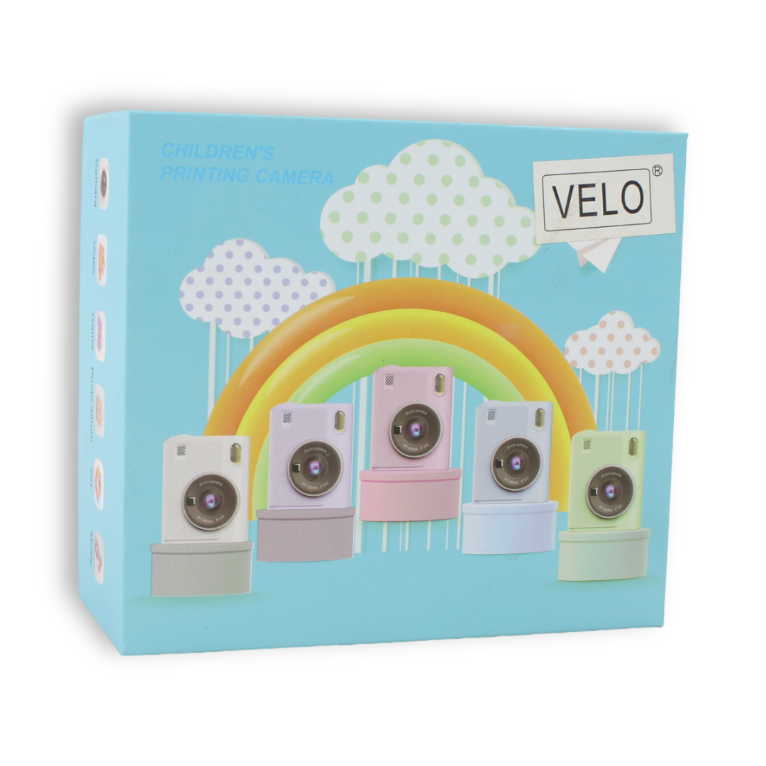 VELO Children's Printing Camera – Pink