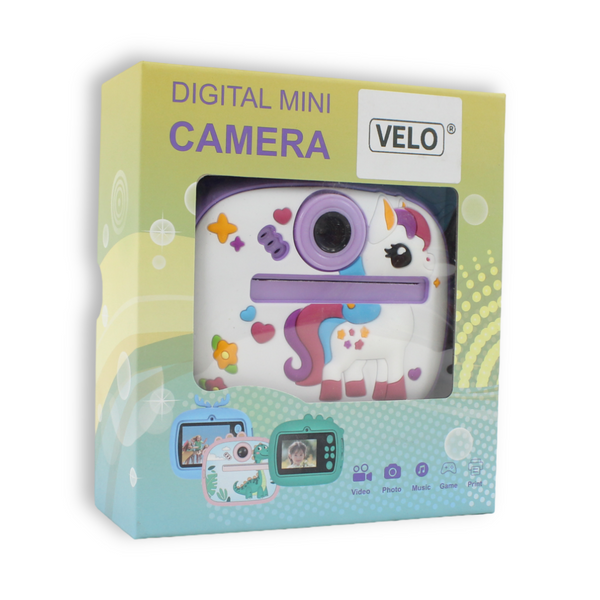 VELO Unicorn Digital Mini Camera – Purple