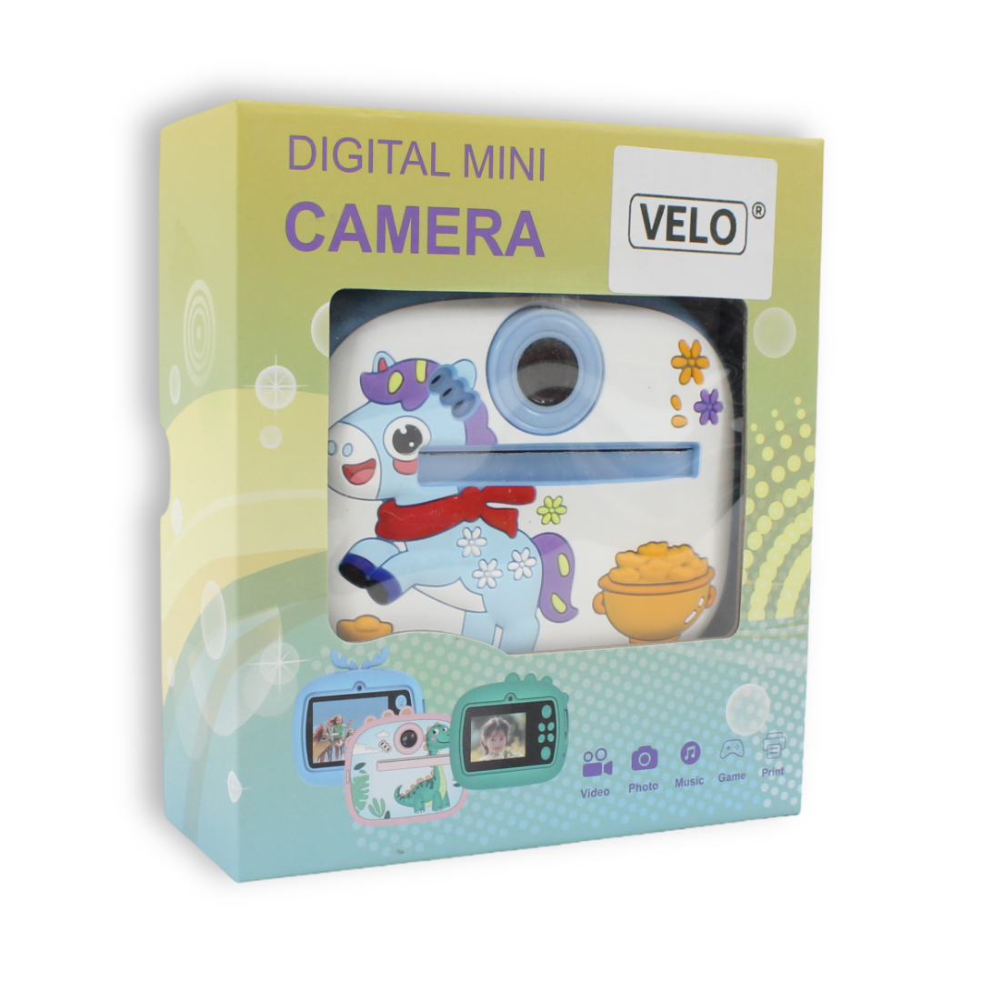 VELO Unicorn Digital Mini Camera – Baby Blue