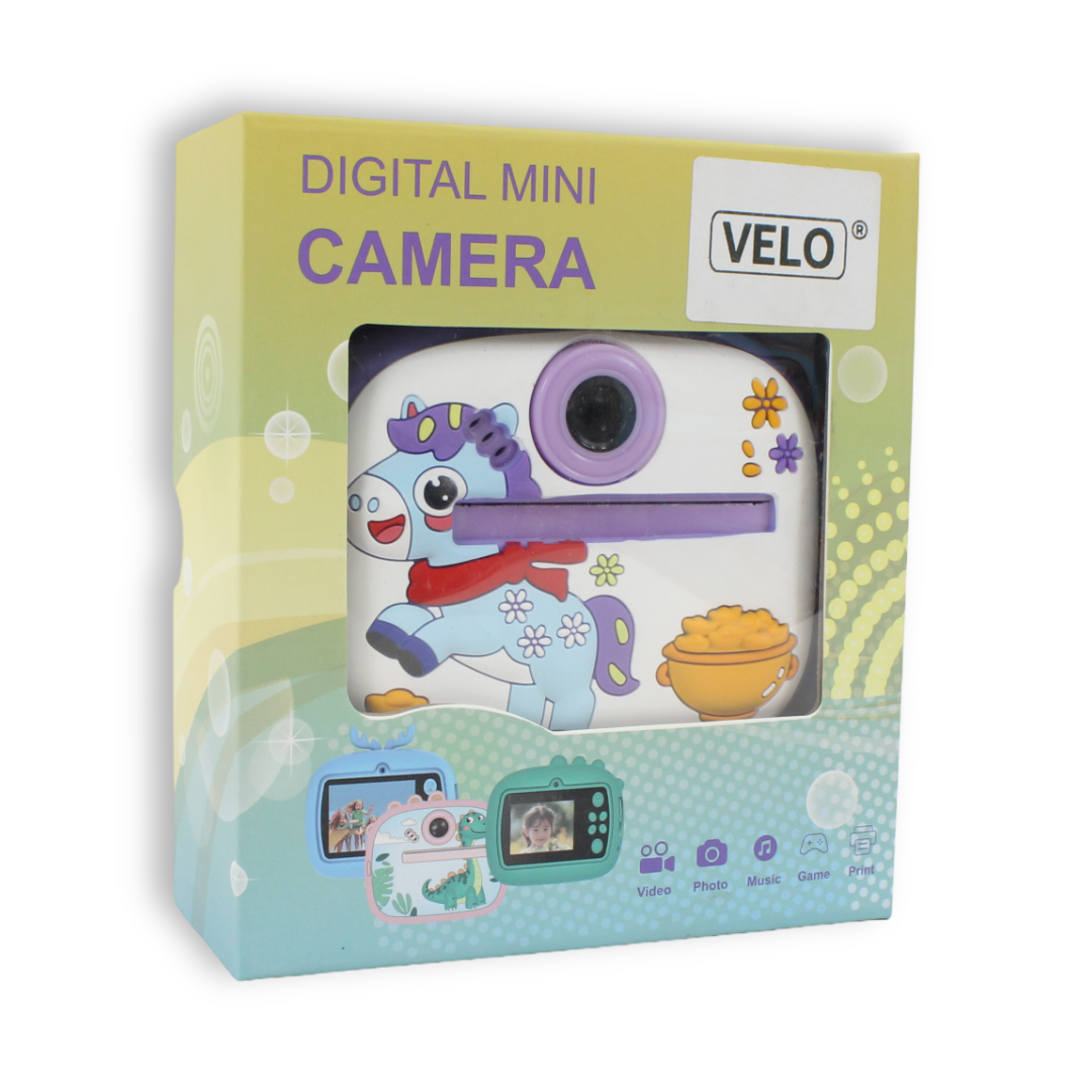 VELO Unicorn Digital Mini Camera – Purple