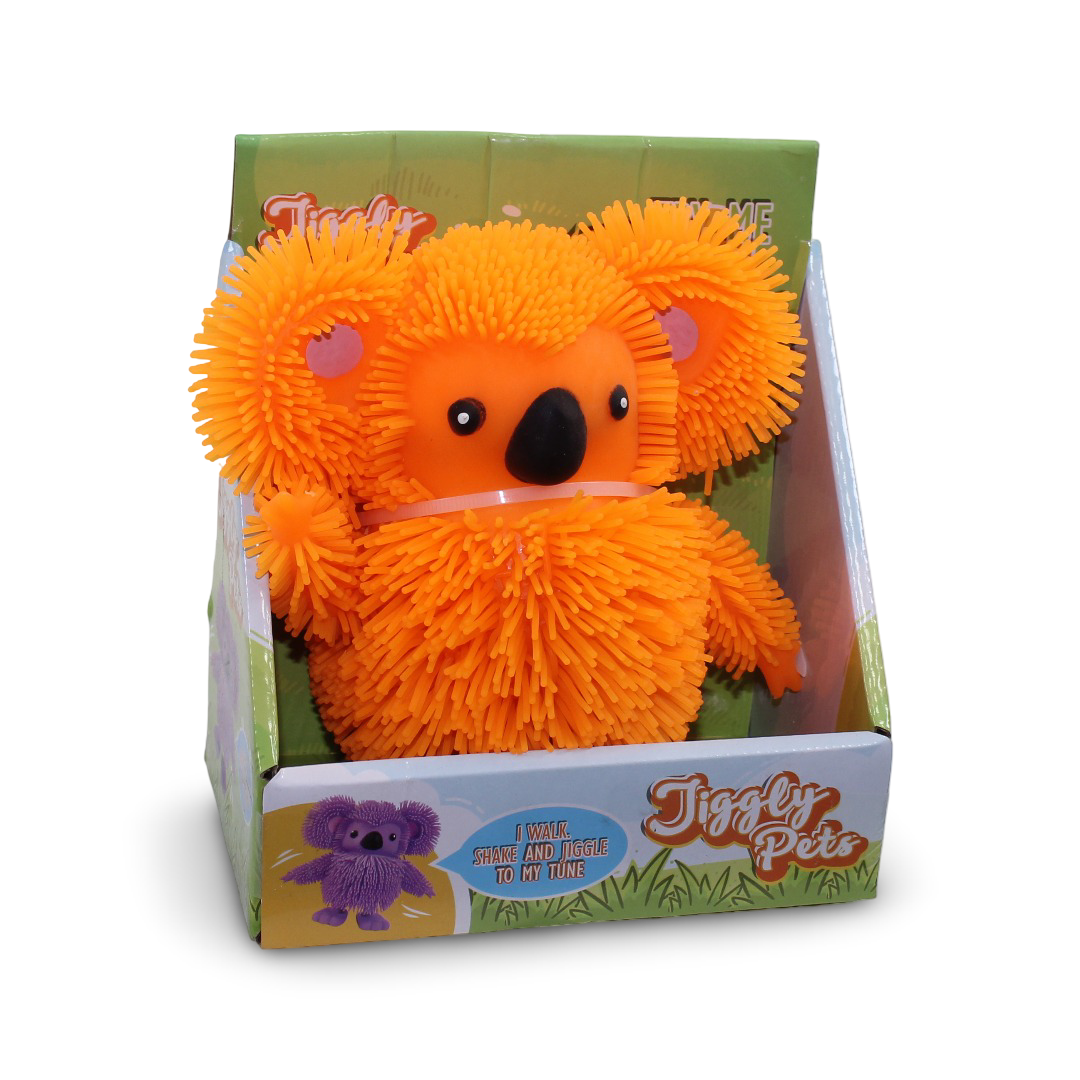 Jiggly Pets Koala Interactive Toy –Orang - Toys - OKO