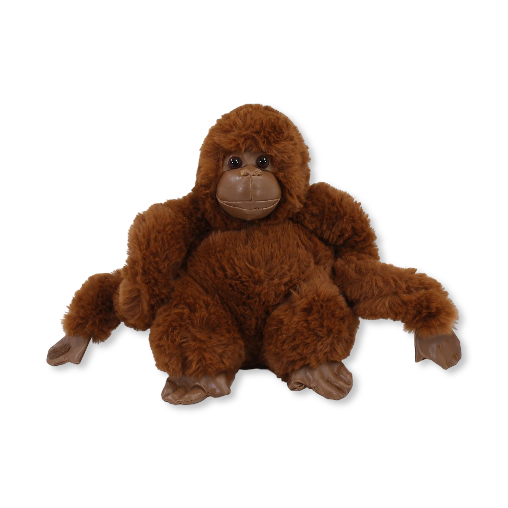 Gorilla Plush Toy – Brown