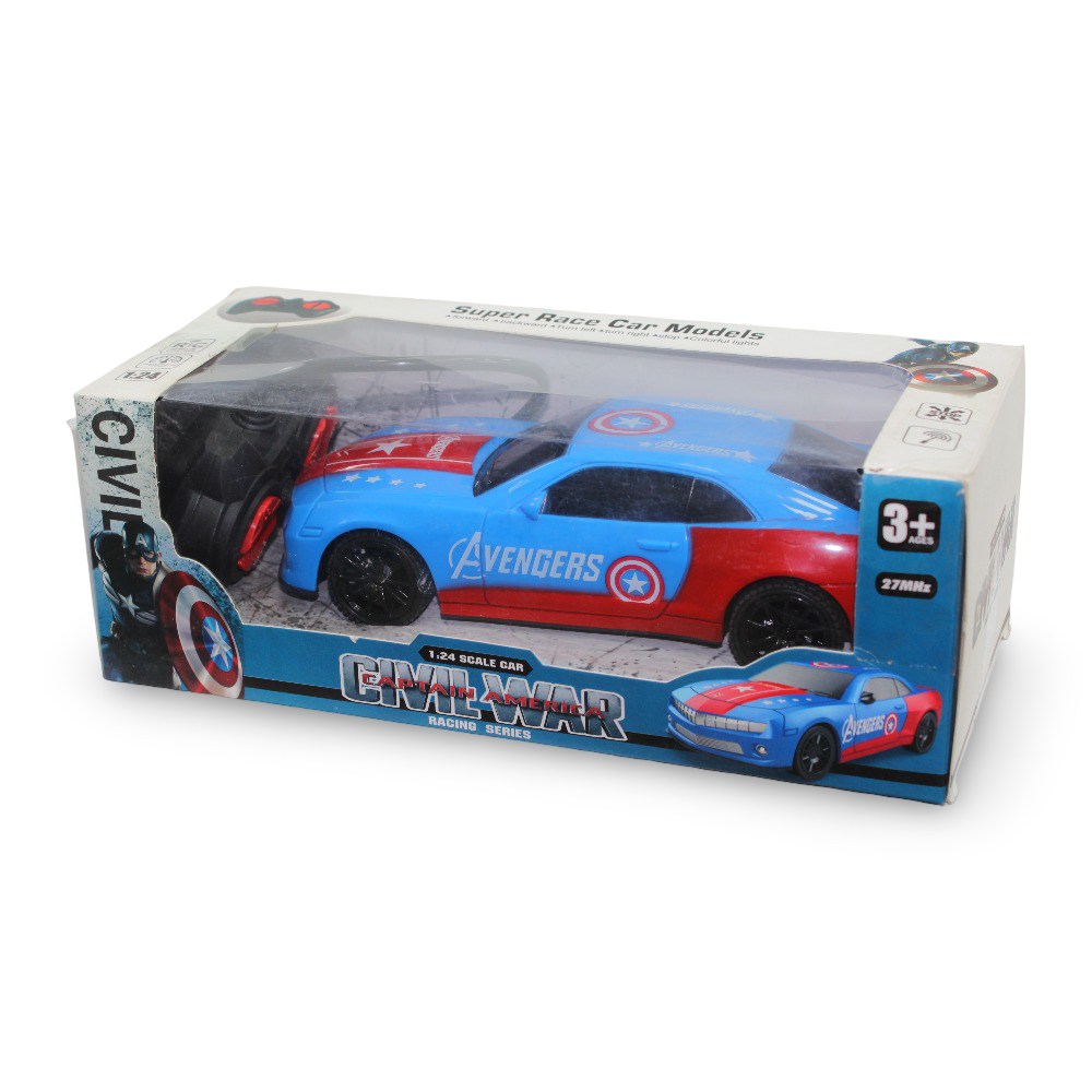 Avengers Superhero R/C Racing Car - Captain America - Toys - OKO