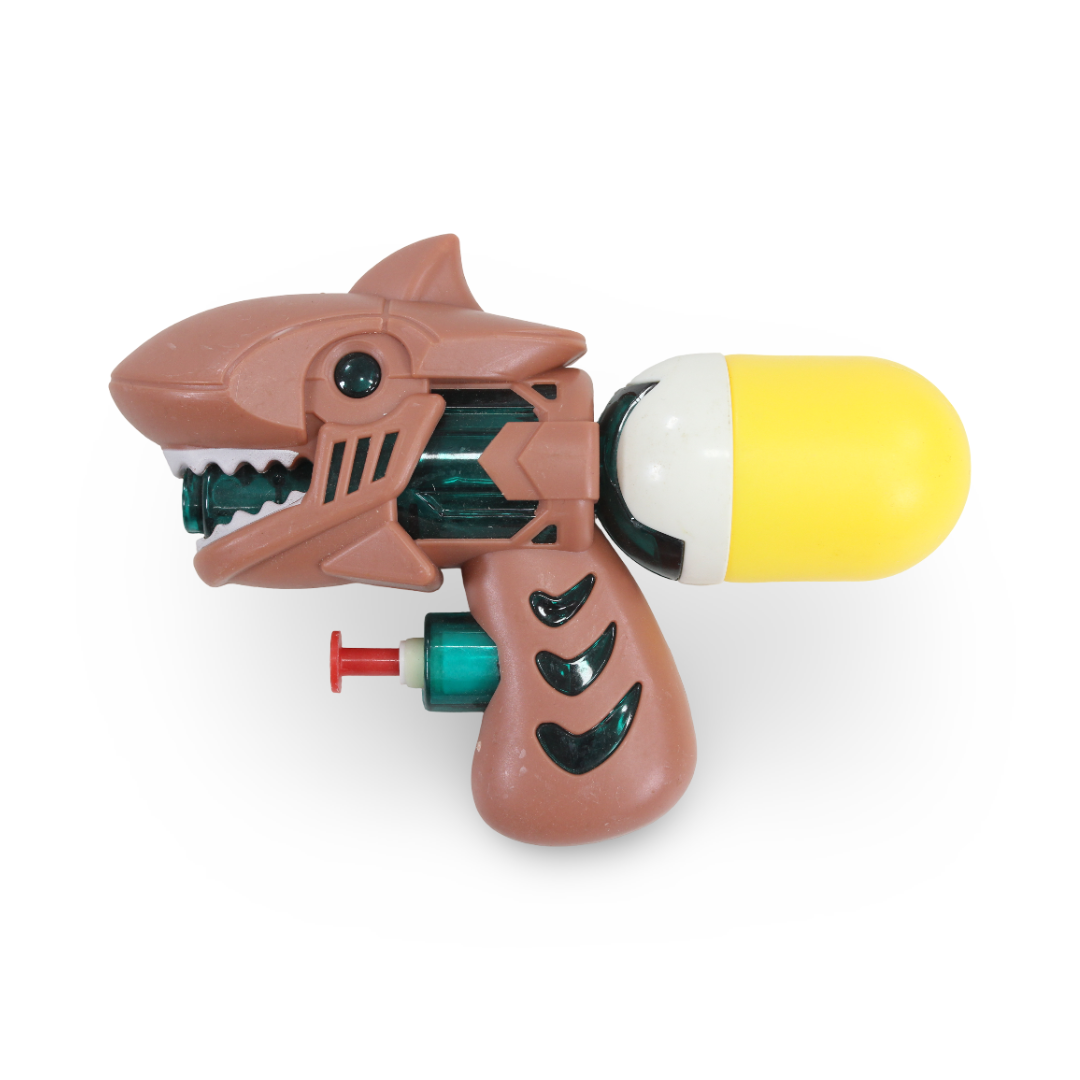 Mini Shark Water Gun – Brown - Summer - OKO