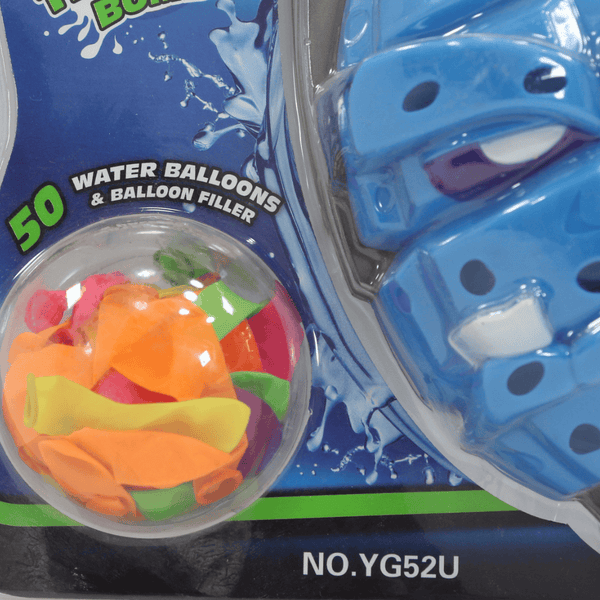 "Splash Clown" Timer Bomb Water Balloon – Blue